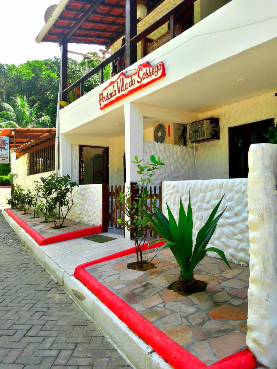 Pousada Vila Do Sossego Morro de São Paulo Екстериор снимка